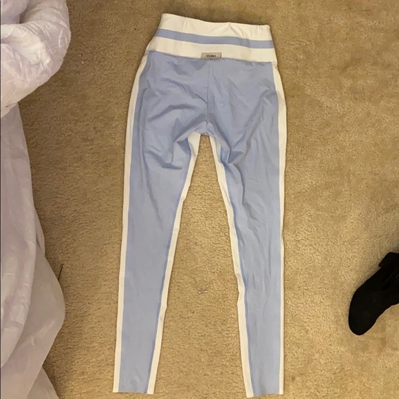 NWT Vaara Celeste Blue Leggings - Picture 2 of 5
